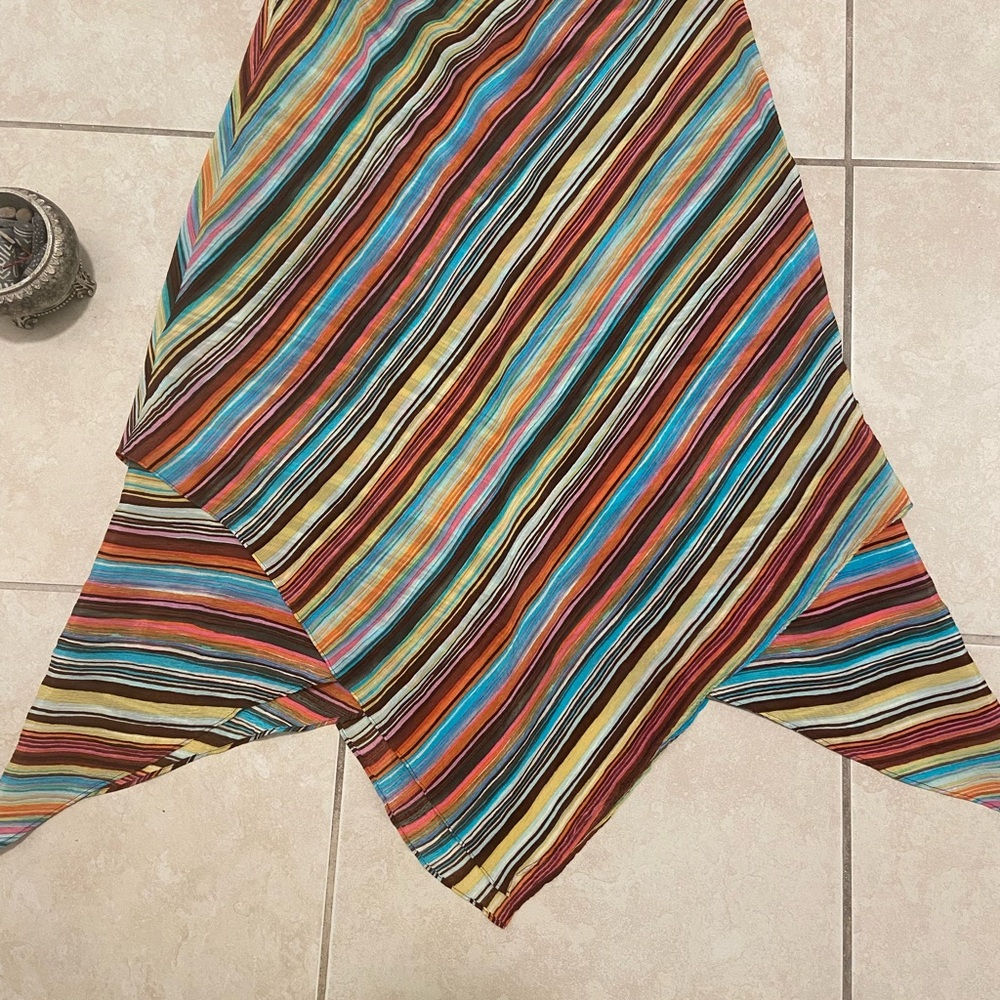 Dana Buchman Multicolor Striped Skirt - Picture 3 of 6